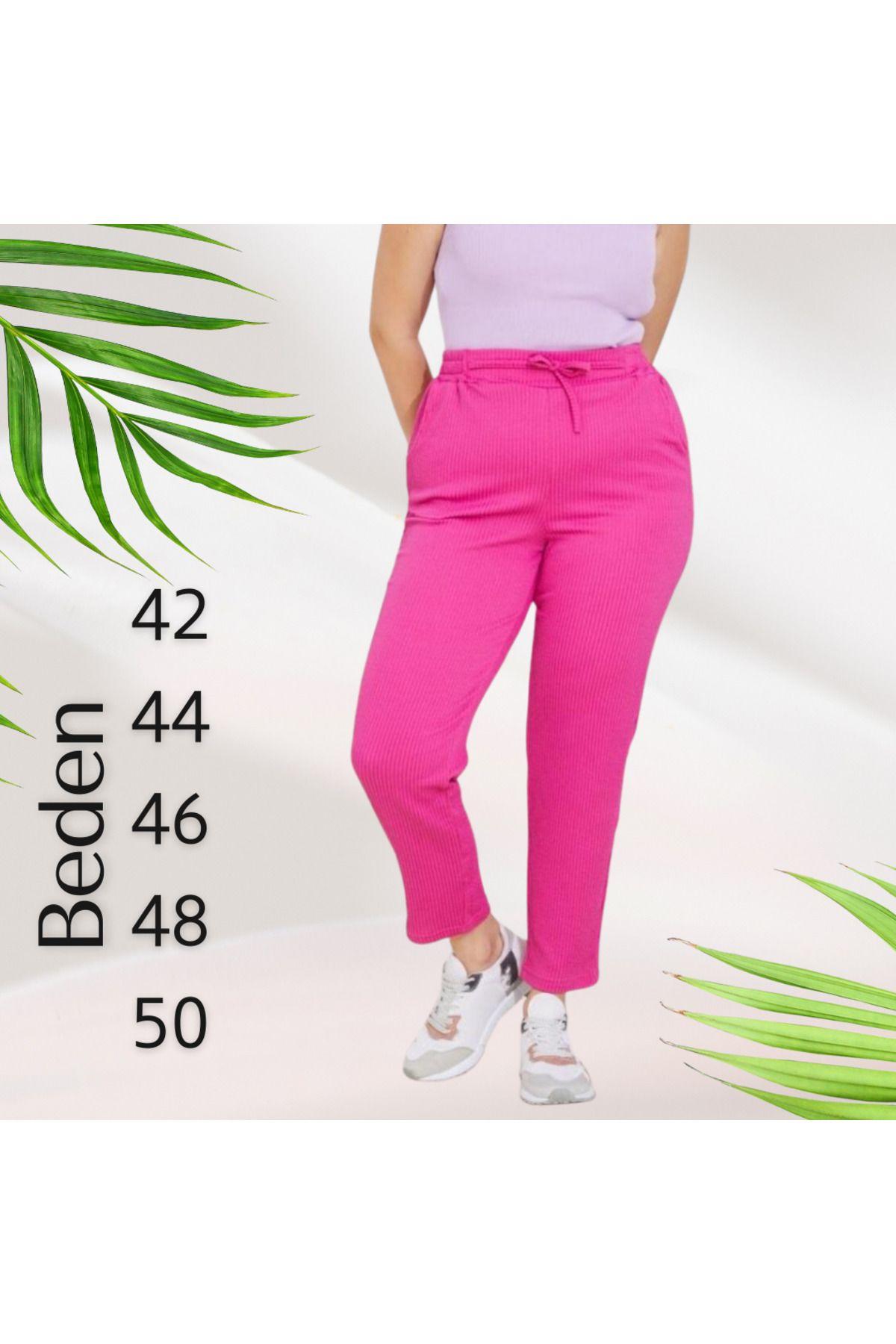 Women s Style Plus Size Pants Fuchsia Color Self-Textured Lycra Cotton Fabric Sports Big Size Trousers XL
Women s Style Plus Size Pants Fuchsia Color Self-Textured Lycra Cotton Fabric Sports Big Size Trousers XL