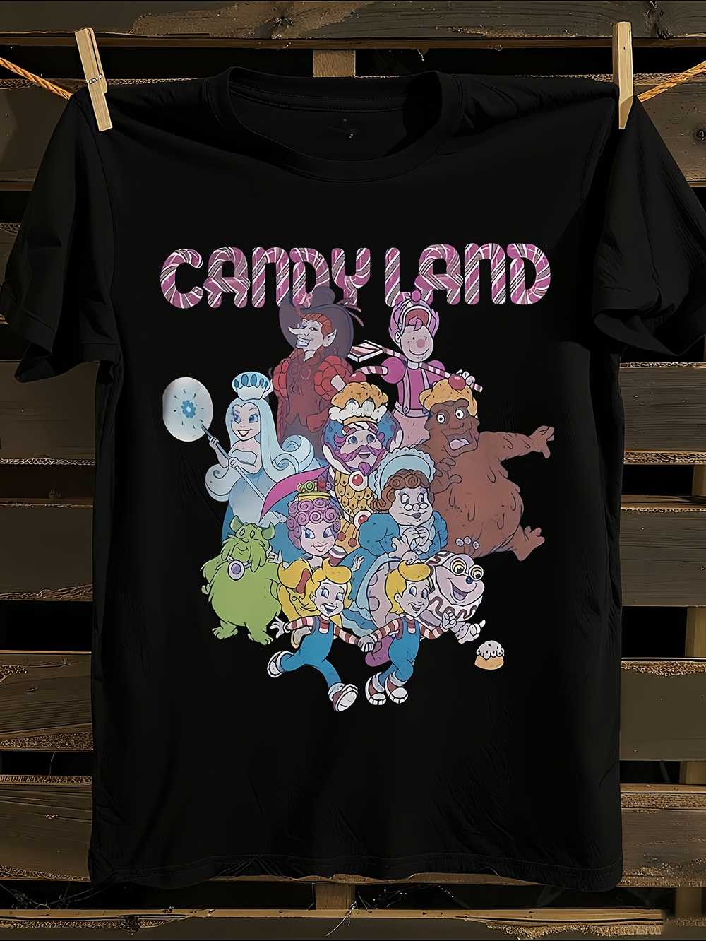 Candy Land Graphic T-Shirt Mens Tshirt Womens Tshirts with Letters Print Short Sleeves T-Shirt Casual Street Tee Shirt Top XXXXL
Candy Land Graphic T-Shirt Mens Tshirt Womens Tshirts with Letters Print Short Sleeves T-Shirt Casual Street Tee Shirt Top XXXXL