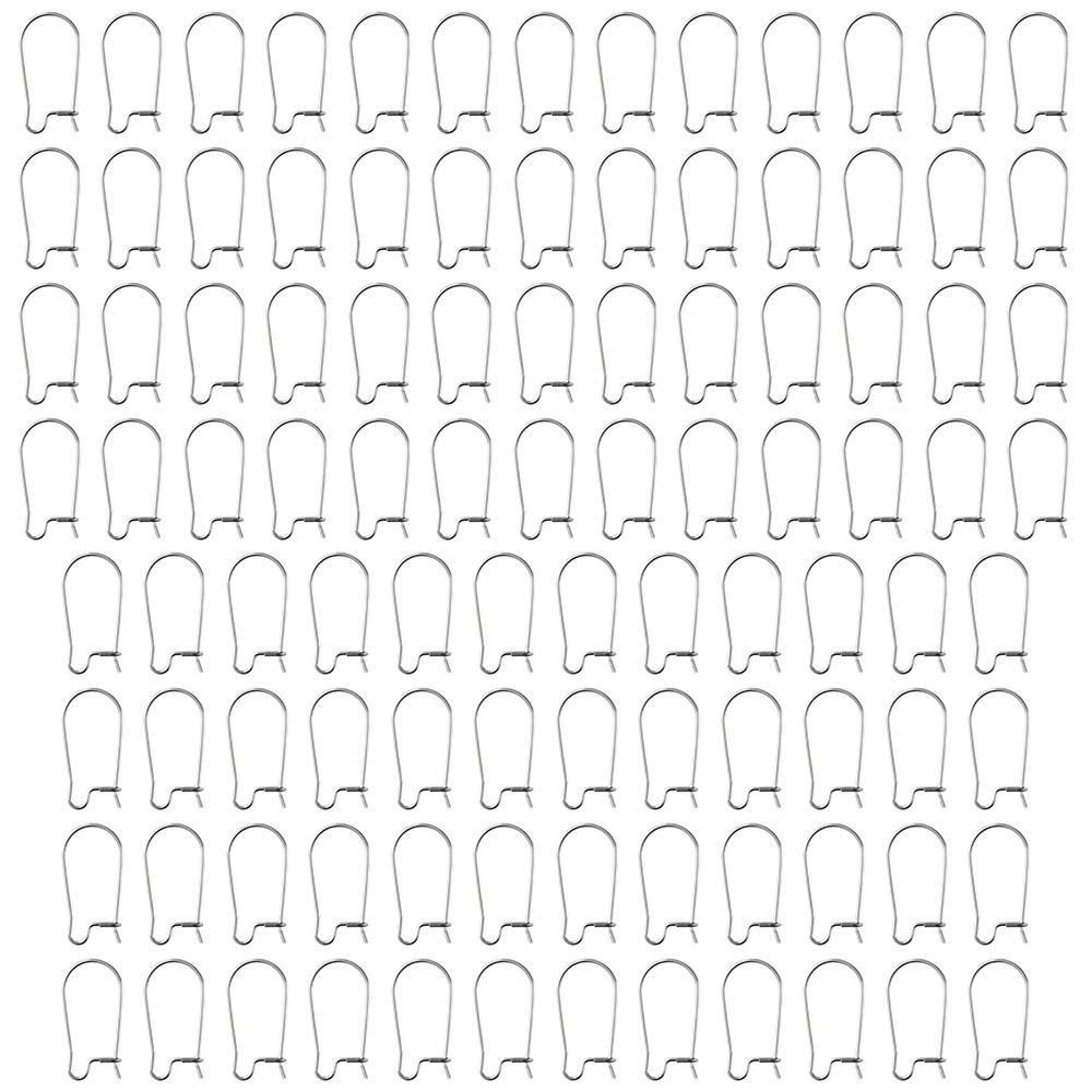 100Pcs 20*19mm Earring Wires U-shaped Silver Earring Hooks Kidney Ear Wire for Jewelry Making
100Pcs 20*19mm Earring Wires U-shaped Silver Earring Hooks Kidney Ear Wire for Jewelry Making