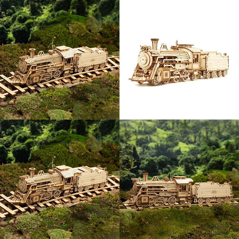 Kit Children s Puzzle Box Mechanical Model Steam Train Wooden Construction Kit 3D Wooden Puzzle
Kit Children s Puzzle Box Mechanical Model Steam Train Wooden Construction Kit 3D Wooden Puzzle