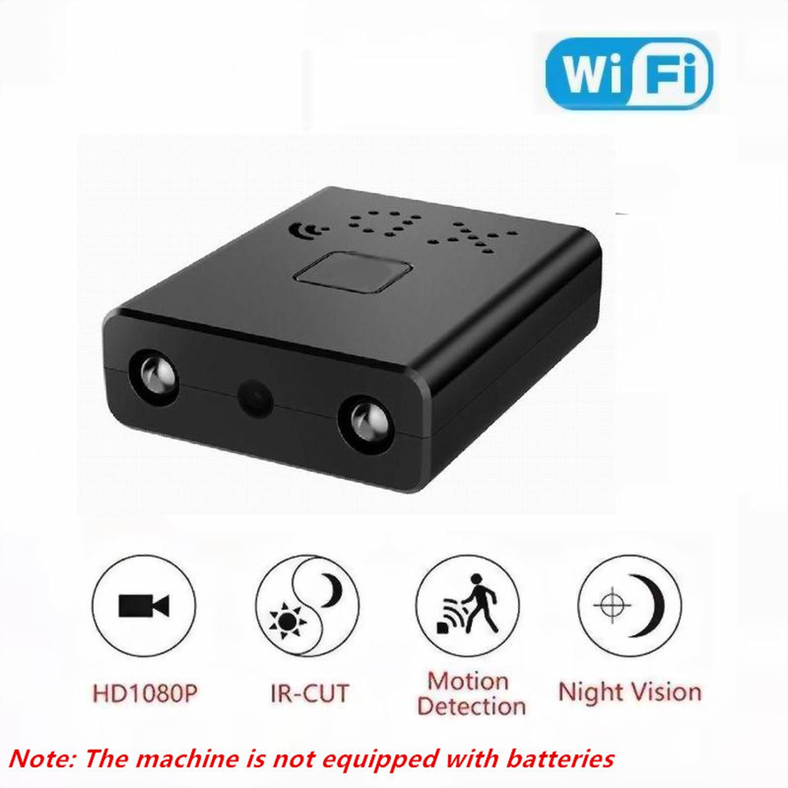 4K 1080P Mini ip Cam XD WiFi Камера нічного бачення IRCUT Відеокамера безпеки з виявленням руху HD чорний
4K 1080P Mini ip Cam XD WiFi Камера нічного бачення IRCUT Відеокамера безпеки з виявленням руху HD чорний