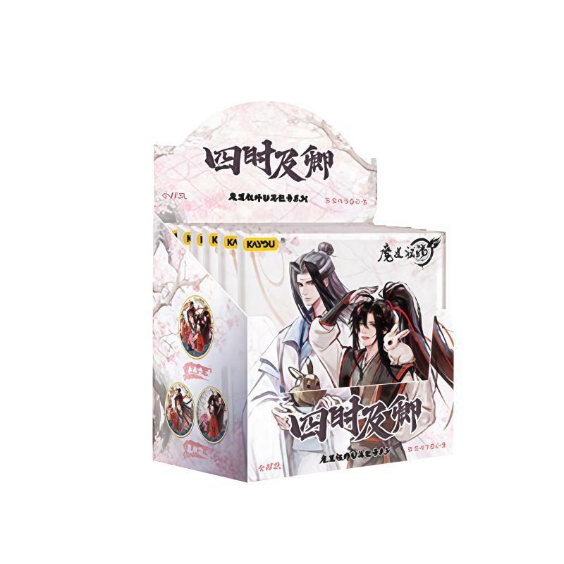 Genuine KAYOU Mo Dao Zu Shi Badge Four Seasons Series Blind Box Tin Pin Brooch Anime Peripherals Cute Collectible Gift For Fans
Genuine KAYOU Mo Dao Zu Shi Badge Four Seasons Series Blind Box Tin Pin Brooch Anime Peripherals Cute Collectible Gift For Fans