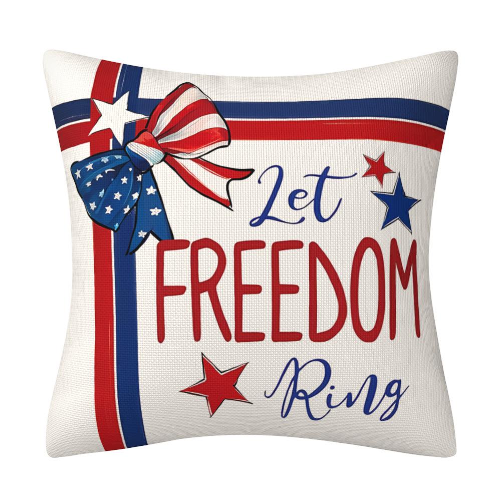 Letter Printed Pillow Case Usa Independence Day Linen Home Sofa Ornament Cushion Cover Bedroom Pillow Cover Premium 45 * 45Cm (excluding pillow core)
Letter Printed Pillow Case Usa Independence Day Linen Home Sofa Ornament Cushion Cover Bedroom Pillow Cover Premium 45 * 45Cm (excluding pillow core)