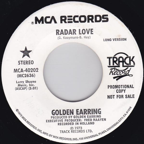7inch Record GOLDEN EARRING - Radar Love MCA40202PROMO MCA Records, Tr 1974 US Rock Used
7inch Record GOLDEN EARRING - Radar Love MCA40202PROMO MCA Records, Tr 1974 US Rock Used