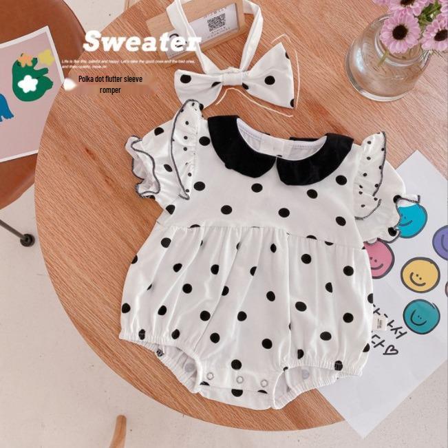 Summer Fashion Newborn Baby Girl Short Sleeve Romper - Trendy Triangle Onesie for Outings or Home. 90 cm
Summer Fashion Newborn Baby Girl Short Sleeve Romper - Trendy Triangle Onesie for Outings or Home. 90 cm