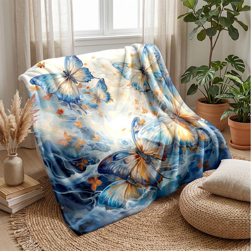 Colorful Butterflies and Roses blanket Personalized Name Flannel Blanket Soft Cozy Plush Throw for Sofa Bed Lightweight Home Decor 75x90cm
Colorful Butterflies and Roses blanket Personalized Name Flannel Blanket Soft Cozy Plush Throw for Sofa Bed Lightweight Home Decor 75x90cm