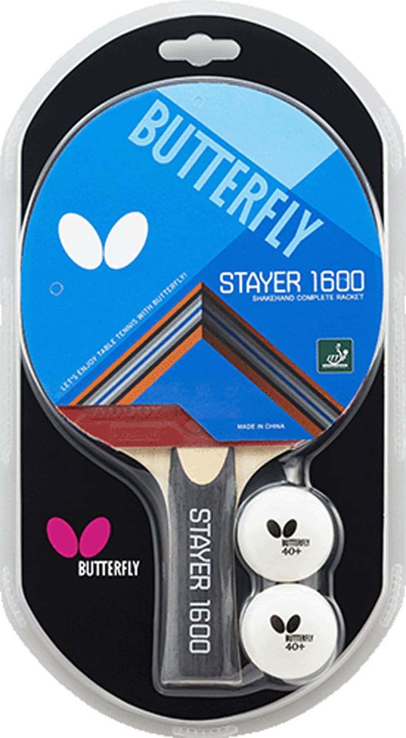 Ракетка для настольного тенниса Butterfly Rubber Tensioned для отдыха Stayer 1600 17080
Ракетка для настольного тенниса Butterfly Rubber Tensioned для отдыха Stayer 1600 17080