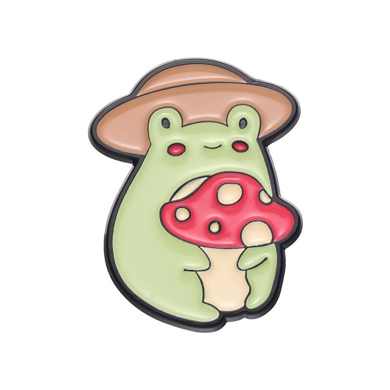 Animal Enchanting Cartoon Brooch Pin With Frog And Mushroom Design Perfect For All Ages XZ9617
Animal Enchanting Cartoon Brooch Pin With Frog And Mushroom Design Perfect For All Ages XZ9617