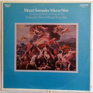 LP Record VIENNA MOZART ENSEMBLE BOSKOVSKY - Mozart Serenades: Volume Nine STS15417 LONDON 1979 US Classical Used
LP Record VIENNA MOZART ENSEMBLE BOSKOVSKY - Mozart Serenades: Volume Nine STS15417 LONDON 1979 US Classical Used