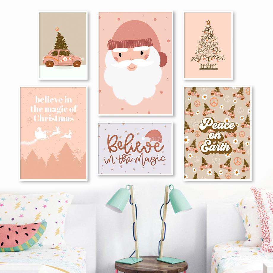 Рождественская елка Санта-Клаус Снеговик Дом Автомобиль Настенная живопись Картина на скандинавскую тему плакаты и принты Настенное искусство для гостиной
Рождественская елка Санта-Клаус Снеговик Дом Автомобиль Настенная живопись Картина на скандинавскую тему плакаты и принты Настенное искусство для гостиной