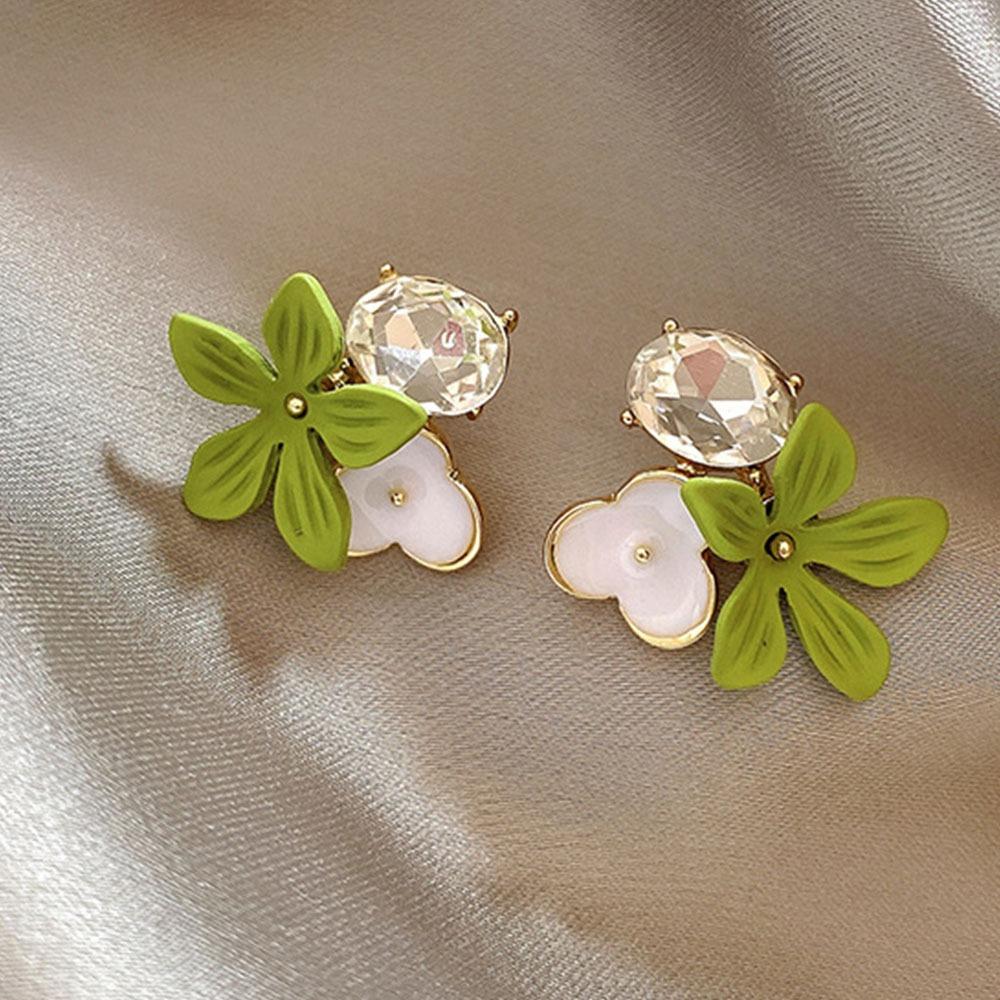 Zinc Zinc Alloy Flower Earrings Zircon Korean Style Jewelry Personality Niche Unique Summer Earrings Holiday
Zinc Zinc Alloy Flower Earrings Zircon Korean Style Jewelry Personality Niche Unique Summer Earrings Holiday