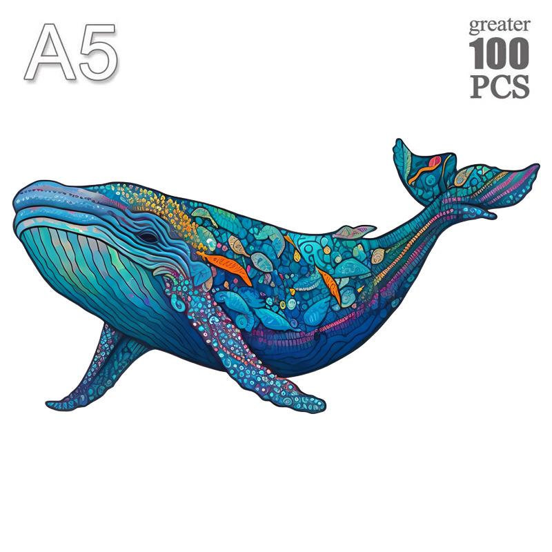 Whale 3d Jigsaw Animal Puzzles Toys Underwater World Fish Distinctive Puzzle Present Interactive Games Educational Plaything W13536WW-
Whale 3d Jigsaw Animal Puzzles Toys Underwater World Fish Distinctive Puzzle Present Interactive Games Educational Plaything W13536WW-