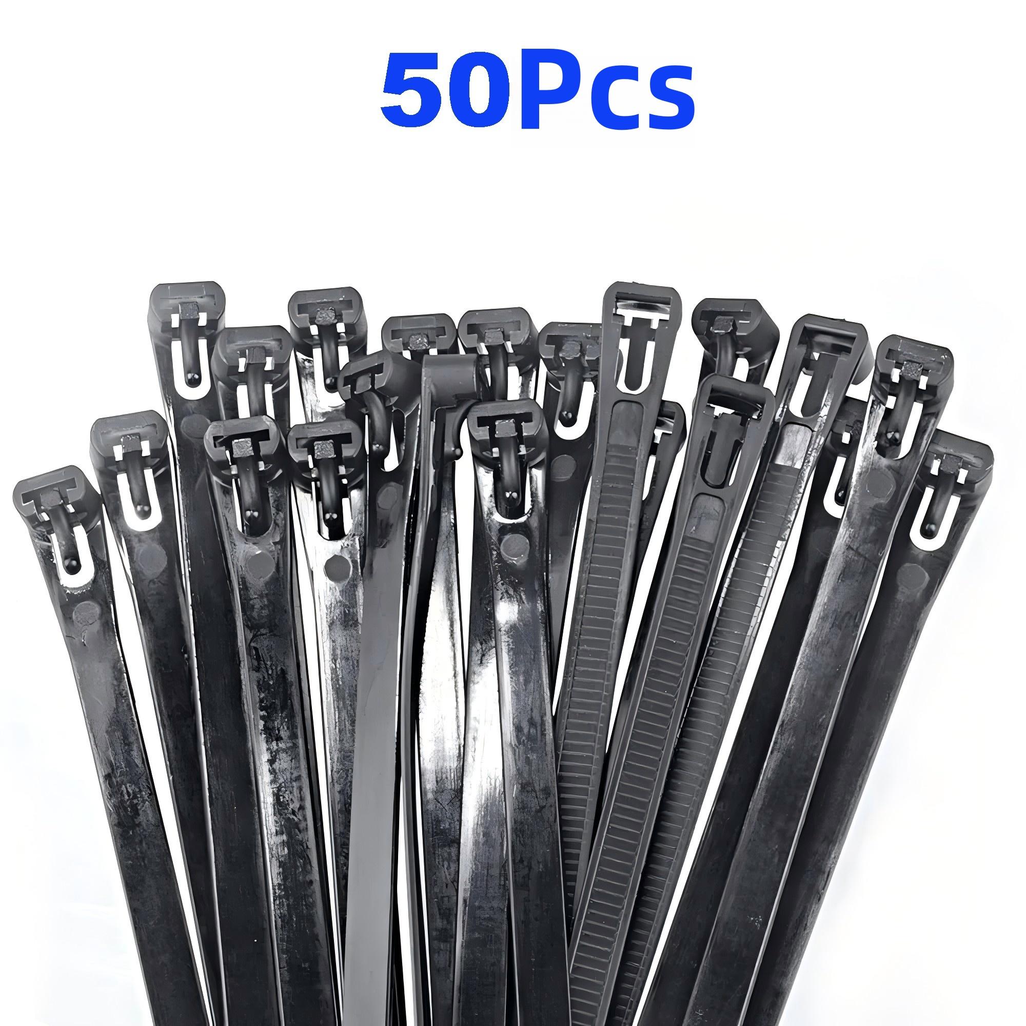 Самозатягувальна кабельна стяжка Високоякісний нейлон Застібка Хомут для дроту 50-pcs
Самозатягувальна кабельна стяжка Високоякісний нейлон Застібка Хомут для дроту 50-pcs