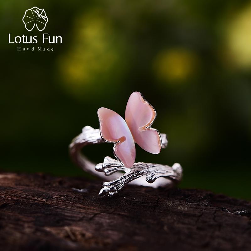 Lotus Fun Симпатичная бабочка на ветке Настоящее серебро 925 пробы Креативные ювелирные изделия женские кольца Bijoux
Lotus Fun Симпатичная бабочка на ветке Настоящее серебро 925 пробы Креативные ювелирные изделия женские кольца Bijoux