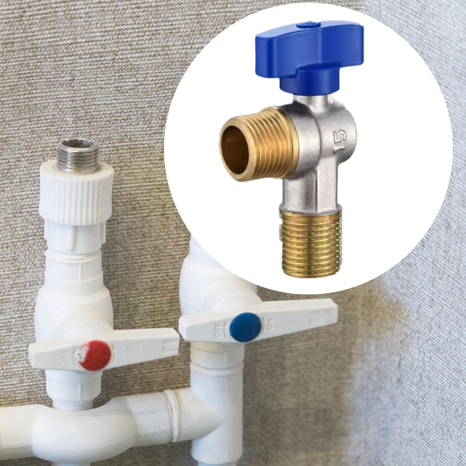 Кутовий запірний кран 1/2 Легка установка Латунь 1/4 обороту Запірний клапан Регулювання потоку синій
Кутовий запірний кран 1/2 Легка установка Латунь 1/4 обороту Запірний клапан Регулювання потоку синій