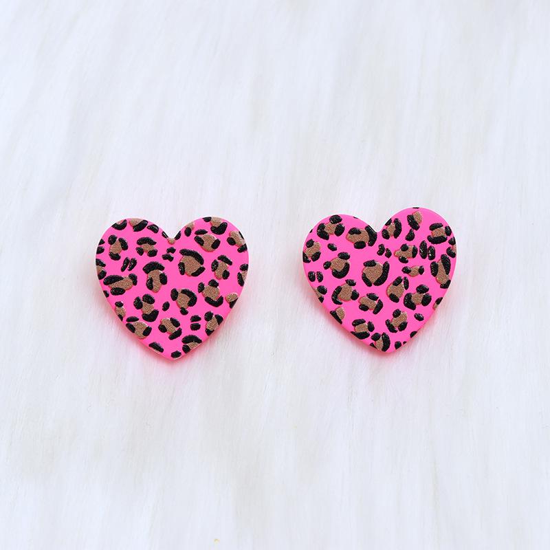 Heart-Shaped Christmas Earrings: Leopard, Stars & Snowflakes Acrylic Studs for Women
Heart-Shaped Christmas Earrings: Leopard, Stars & Snowflakes Acrylic Studs for Women