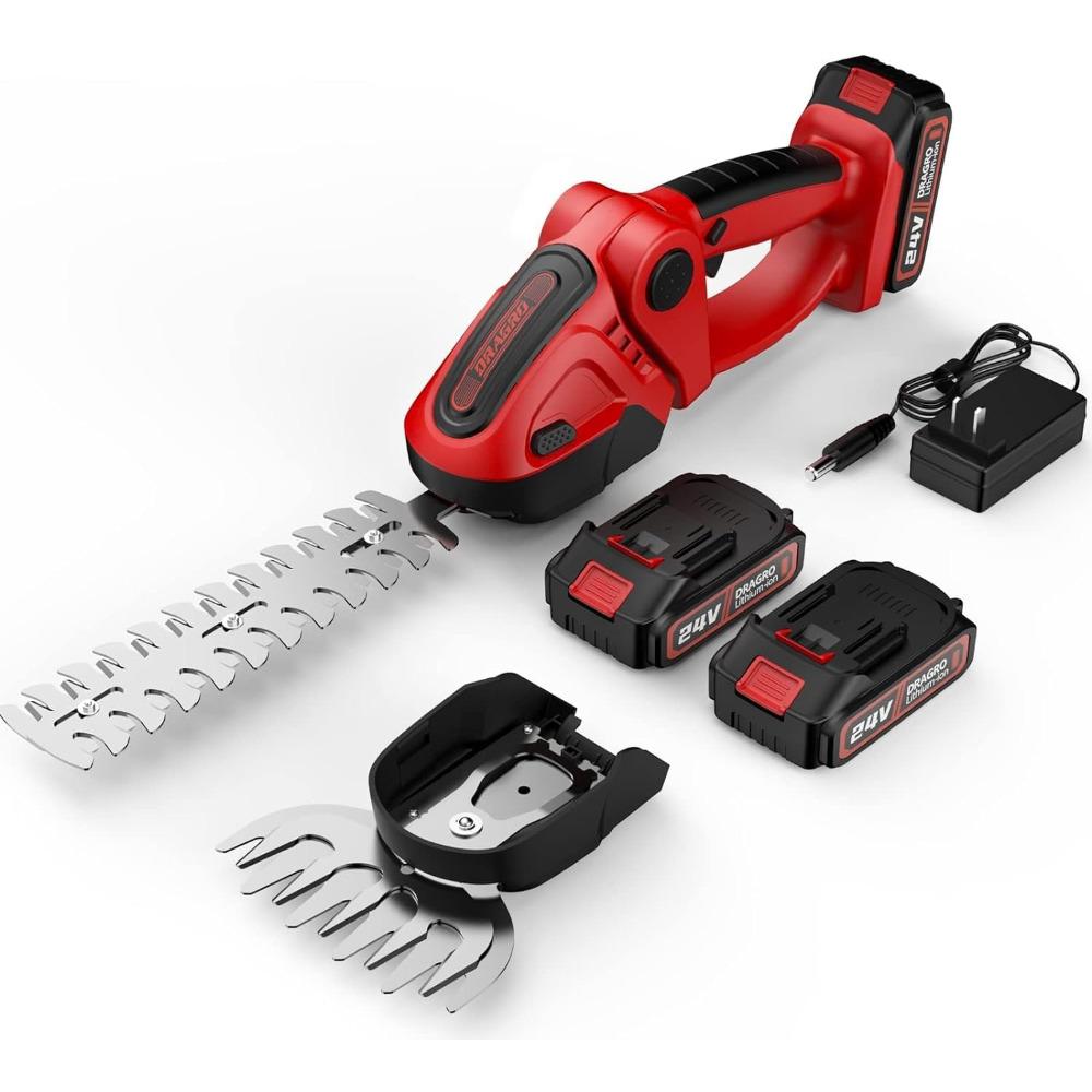 24V Cordless Grass Shears, 2200RPM 2-in-1 Handheld Electric Grass Cutter/Shrubbery Trimmers, Mini Shrub Trimmer Battery Operated United States
24V Cordless Grass Shears, 2200RPM 2-in-1 Handheld Electric Grass Cutter/Shrubbery Trimmers, Mini Shrub Trimmer Battery Operated United States