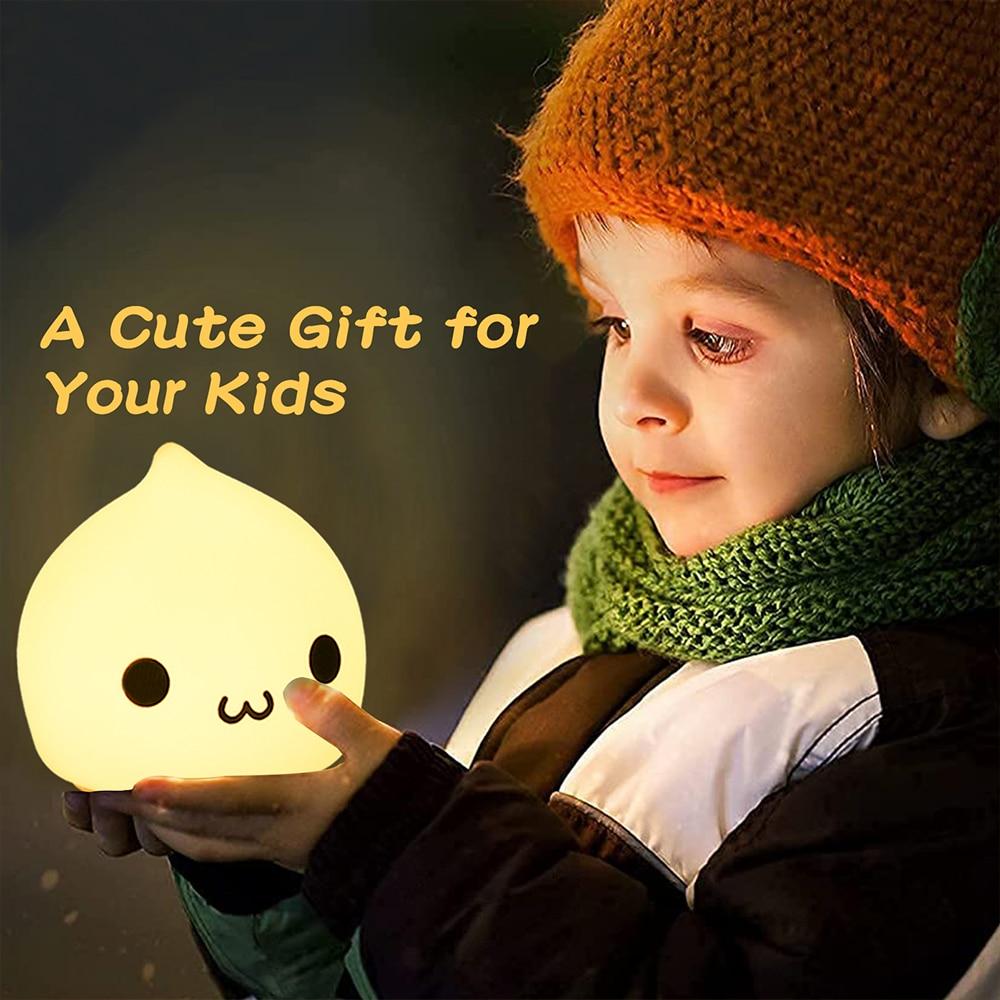 Мини-ночник Kawaii Water Droplet Baby, 7 цветов, сенсорное управление, защита глаз, ночник для спальни, подарок ребенку
Мини-ночник Kawaii Water Droplet Baby, 7 цветов, сенсорное управление, защита глаз, ночник для спальни, подарок ребенку
