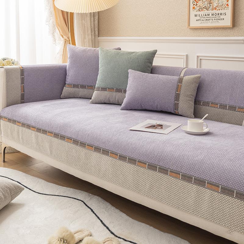 Подушка для дивана из синели, универсальная, простая, современная, легкая, роскошная, ветрозащитная, нескользящая, комбинированный чехол для дивана 45*45 фиолетовый
Подушка для дивана из синели, универсальная, простая, современная, легкая, роскошная, ветрозащитная, нескользящая, комбинированный чехол для дивана 45*45 фиолетовый