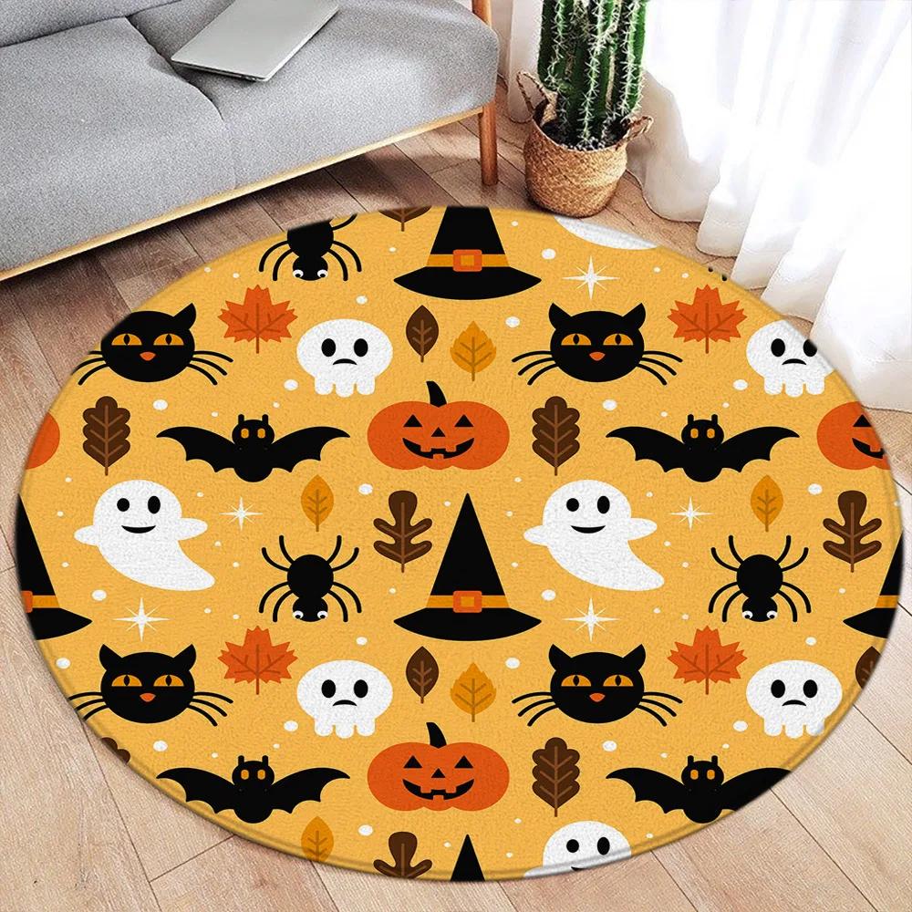 Halloween Cute White Elf Ghost Pumpkin Black Non-Slip Doormat for Party Home Decor Living Room Sofa Bedside Rugs Floor Mat 100x100cm
Halloween Cute White Elf Ghost Pumpkin Black Non-Slip Doormat for Party Home Decor Living Room Sofa Bedside Rugs Floor Mat 100x100cm