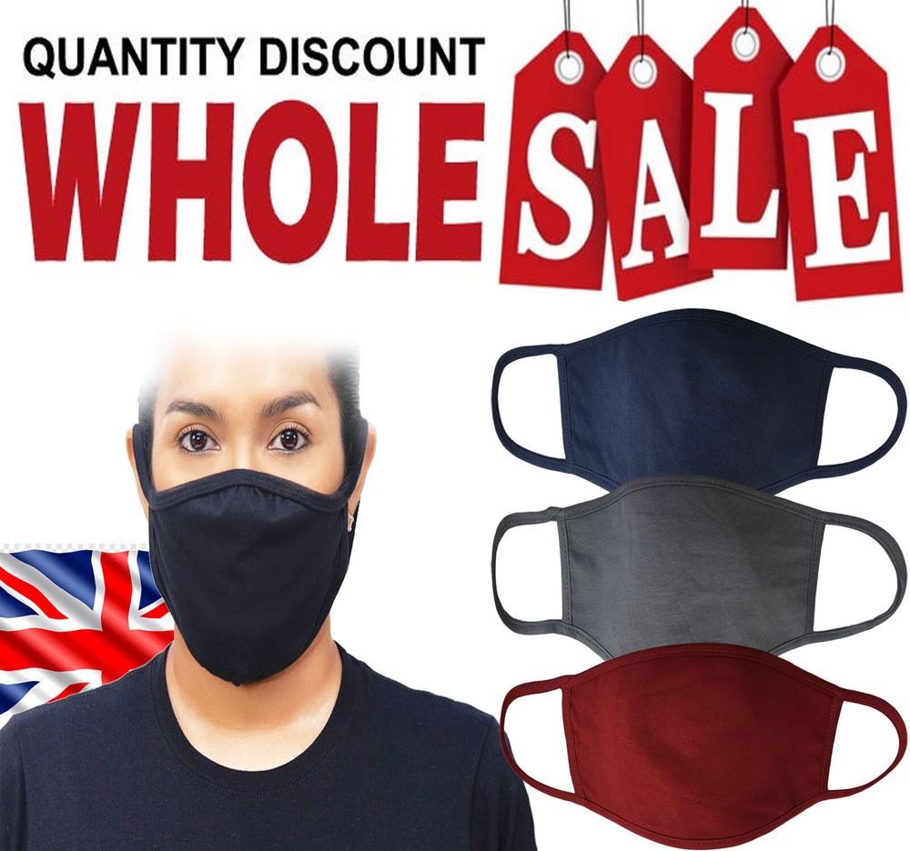 Face Mask Washable Breathable Reusable Double Layer Protection PACK OF 50 MASKS Unisex T-Shirt XXL
Face Mask Washable Breathable Reusable Double Layer Protection PACK OF 50 MASKS Unisex T-Shirt XXL