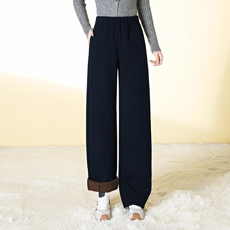Plus Velvet Thick Warm Wide-Leg Winter Pants 2026: Simple Elastic Waist, Casual Style Medium темно-синий
Plus Velvet Thick Warm Wide-Leg Winter Pants 2026: Simple Elastic Waist, Casual Style Medium темно-синий