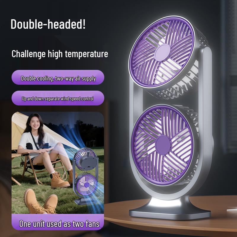 New Dual-Head Vertical Fan for Office, Dorm, and Home 13.8*9.2*29.8cm серый
New Dual-Head Vertical Fan for Office, Dorm, and Home 13.8*9.2*29.8cm серый