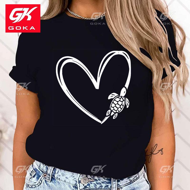 Premium Cotton T Shirt Hot Protect The Ocean Love Turtle Cute Printed T Shirts for Women Short Sleeve Tee Shirts Round Neck Tops 3XL
Premium Cotton T Shirt Hot Protect The Ocean Love Turtle Cute Printed T Shirts for Women Short Sleeve Tee Shirts Round Neck Tops 3XL