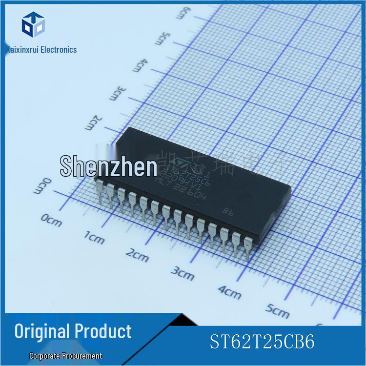 ST62T25CB6 DIP-28 Through-Hole Microcontroller (Consult Before Purchase)
ST62T25CB6 DIP-28 Through-Hole Microcontroller (Consult Before Purchase)