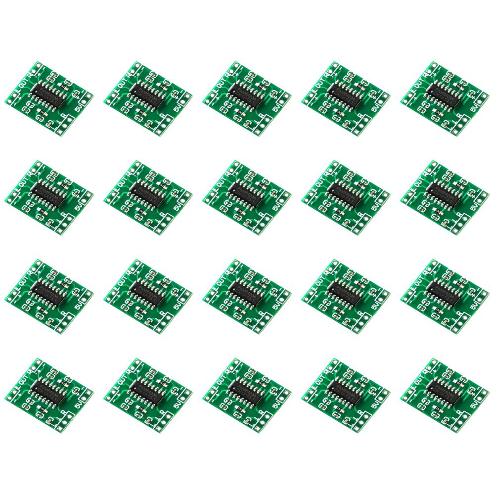 20-50Pcs PAM8403 Digital Sound Amplifier Module 2.5V-5.5V 2 Channel Super Mini Stereo Audio AMP Board Class D for Volume Control 20Pcs
20-50Pcs PAM8403 Digital Sound Amplifier Module 2.5V-5.5V 2 Channel Super Mini Stereo Audio AMP Board Class D for Volume Control 20Pcs