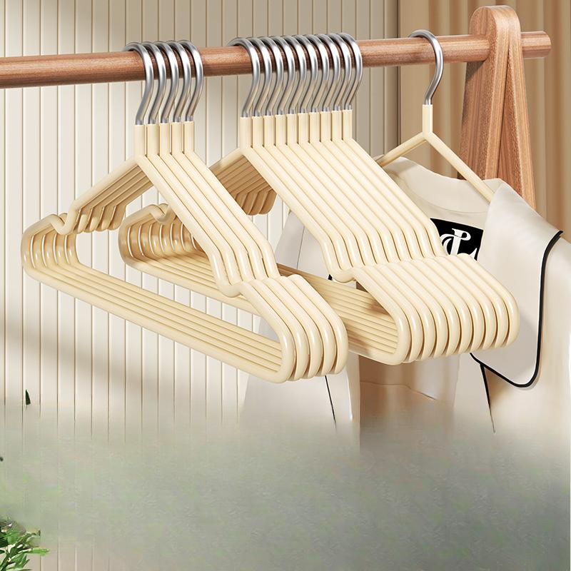 Пластиковые вешалки для одежды для домашнего использования, не оставляющие следов и обладающие противоскользящим эффектом, утолщенные и утолщенные для сушки одежды 30g(10pcs) кремовый
Пластиковые вешалки для одежды для домашнего использования, не оставляющие следов и обладающие противоскользящим эффектом, утолщенные и утолщенные для сушки одежды 30g(10pcs) кремовый