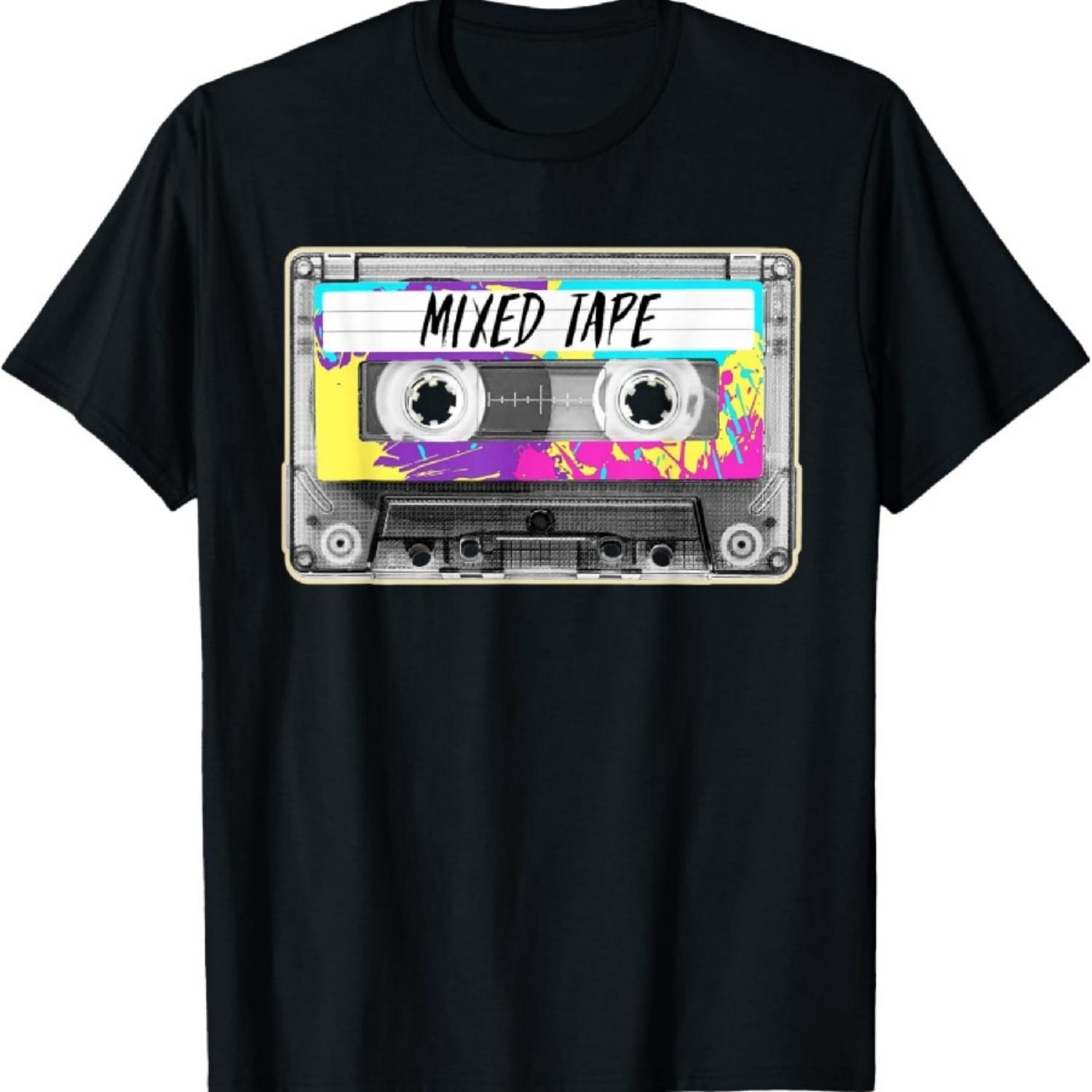 80s Paint splash Cassette Tape Vintage Mixtape T-Shirt XXXXXL
80s Paint splash Cassette Tape Vintage Mixtape T-Shirt XXXXXL