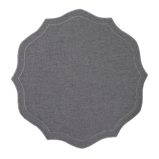 Linen Placemats with Embroidery Overlocking Dining Placemats Durable Anti-Slip Table Protector for Hotel Restaurant Kitchen B темно-серого
Linen Placemats with Embroidery Overlocking Dining Placemats Durable Anti-Slip Table Protector for Hotel Restaurant Kitchen B темно-серого