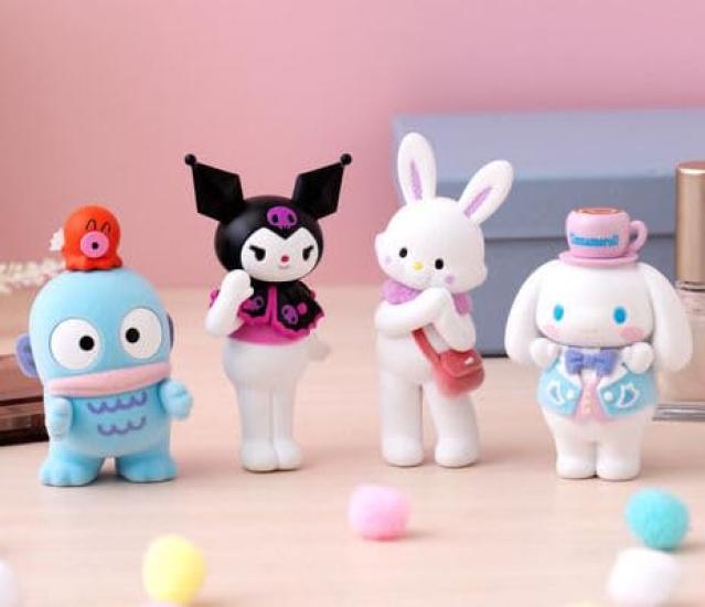 Набор кукол персонажей Sanrio 2 Hangyodon Wish Me Mel Набор фигурок (Куроми Корица ролл)
Набор кукол персонажей Sanrio 2 Hangyodon Wish Me Mel Набор фигурок (Куроми Корица ролл)