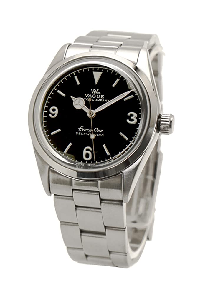 VAGUE WATCH Mechanical Automatic Black Dial Co. Every-One E1-L-001-SB [Regular
VAGUE WATCH Mechanical Automatic Black Dial Co. Every-One E1-L-001-SB [Regular