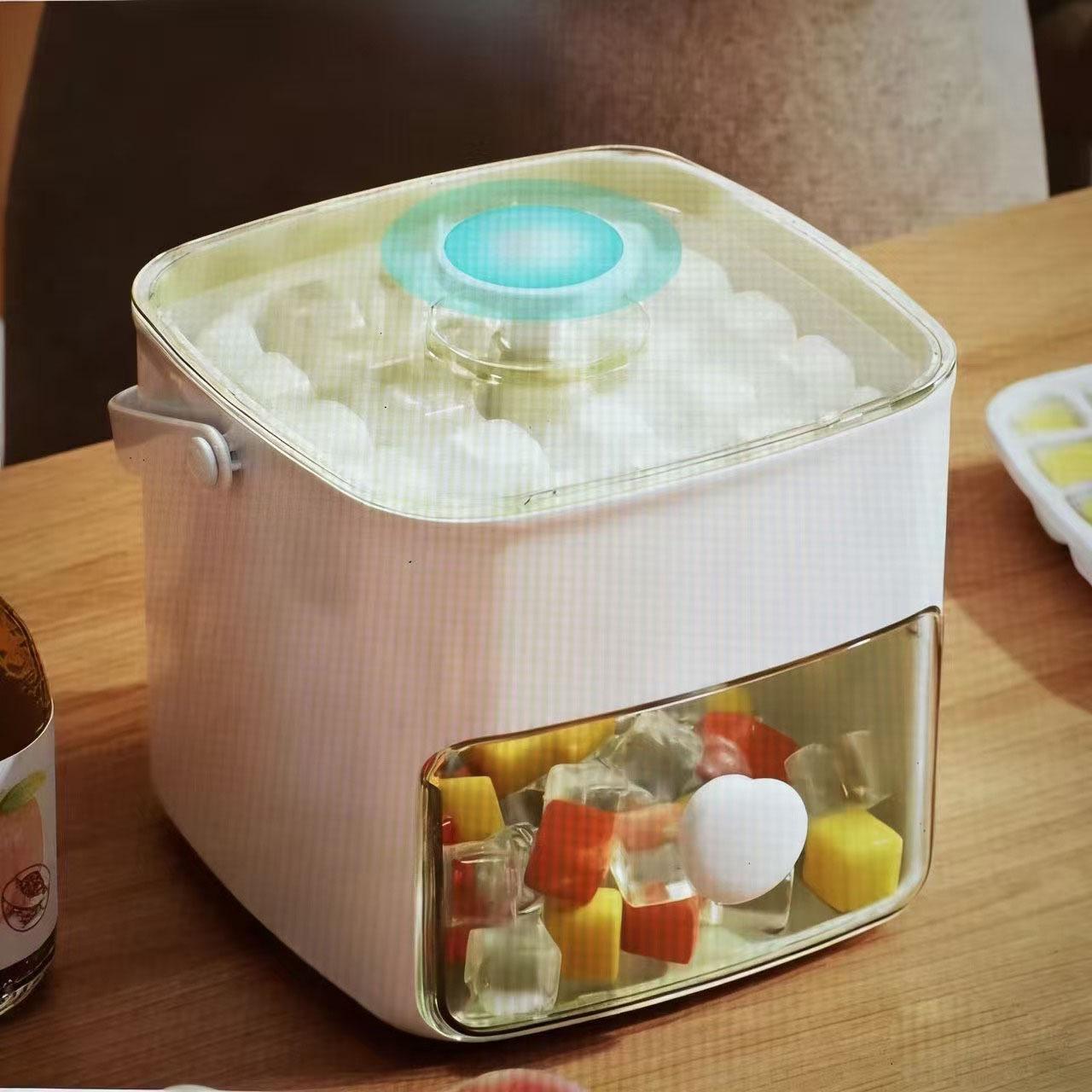 Mold Storage Refrigerator Ice Tray with Lid - Large Capacity, Food-Grade, Press-to-Release for Homemade Ice Cubes Food Grade PET Material - Quick Release
Mold Storage Refrigerator Ice Tray with Lid - Large Capacity, Food-Grade, Press-to-Release for Homemade Ice Cubes Food Grade PET Material - Quick Release