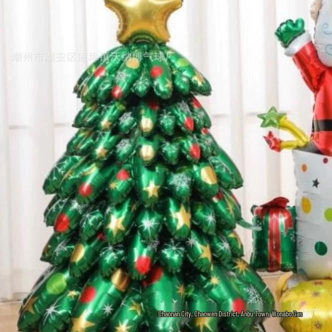 3D Christmas Tree Balloons for School or Mall Decorations
3D Christmas Tree Balloons for School or Mall Decorations