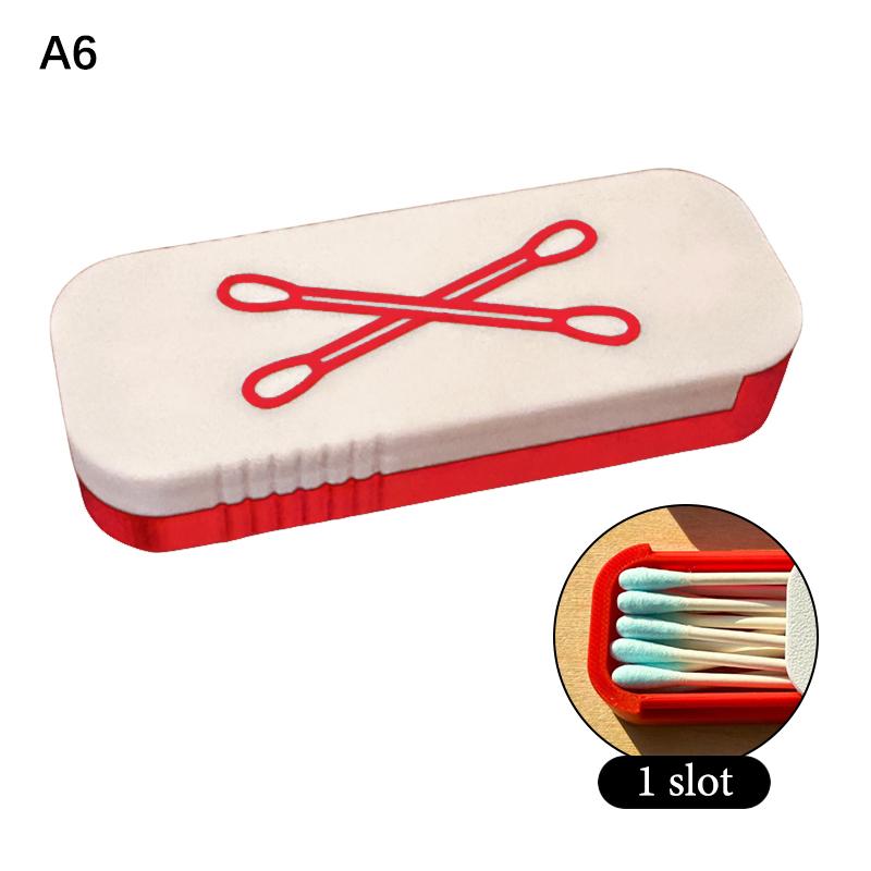 1PCS Mini Sliding Cotton Swab Storage Box Portable Swab Case For Travel And Daily Use Multi-Compartment Dust-Proof Keeps Clean
1PCS Mini Sliding Cotton Swab Storage Box Portable Swab Case For Travel And Daily Use Multi-Compartment Dust-Proof Keeps Clean