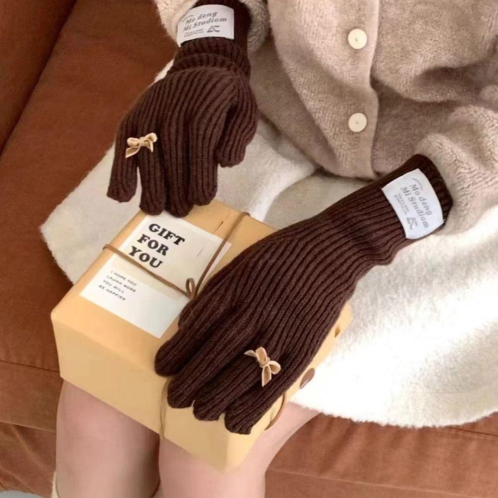 Y2k Women Winter Gloves Korea Warm Riding Gloves Cute Knitted Bow Gloves Ladies style 7
Y2k Women Winter Gloves Korea Warm Riding Gloves Cute Knitted Bow Gloves Ladies style 7