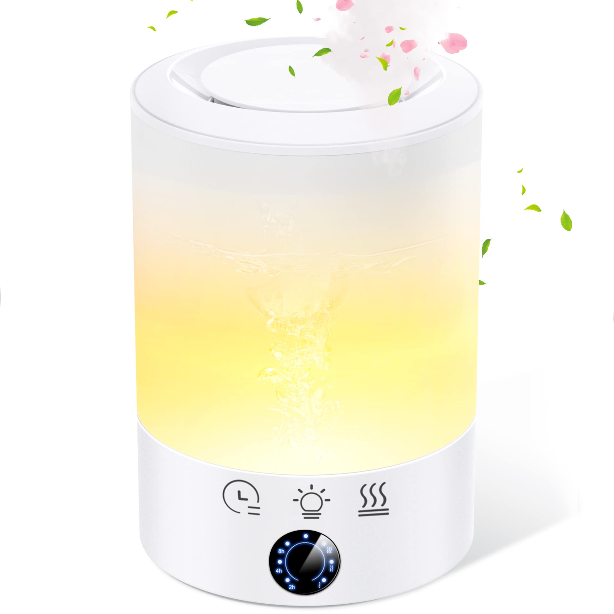 Настільний зволожувач повітря Gloworm Aroma Маленький ультразвуковий зволожувач повітря великої місткості Подача води зверху Сумісний з Aroma Тиха конструкція
Настільний зволожувач повітря Gloworm Aroma Маленький ультразвуковий зволожувач повітря великої місткості Подача води зверху Сумісний з Aroma Тиха конструкція