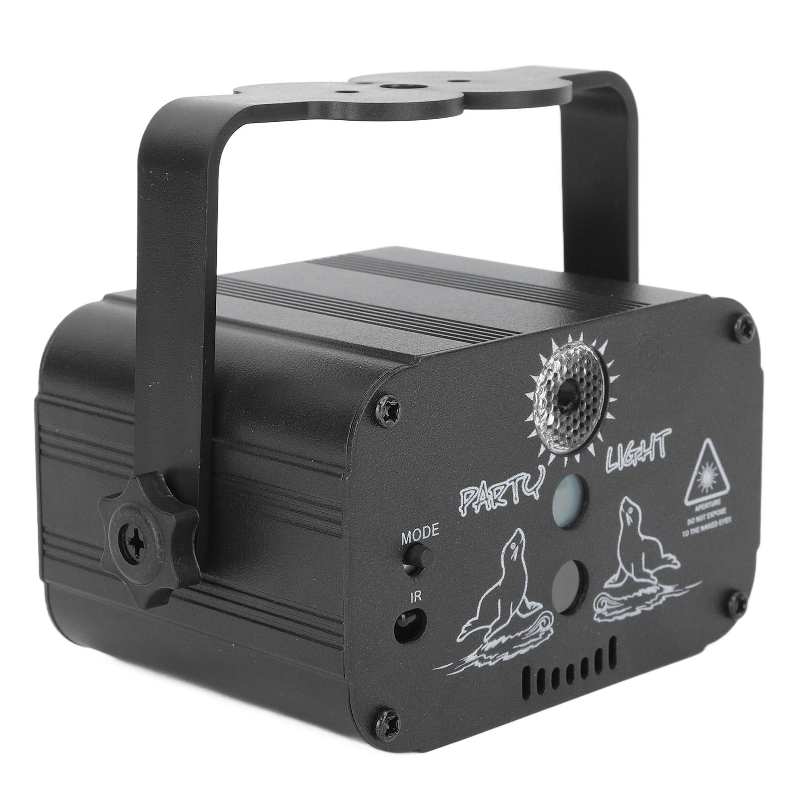 RGB Световая вечеринка с активацией звуком с пультом дистанционного управления Перезаряжаемый светодиодный флэш-проектор для
RGB Световая вечеринка с активацией звуком с пультом дистанционного управления Перезаряжаемый светодиодный флэш-проектор для