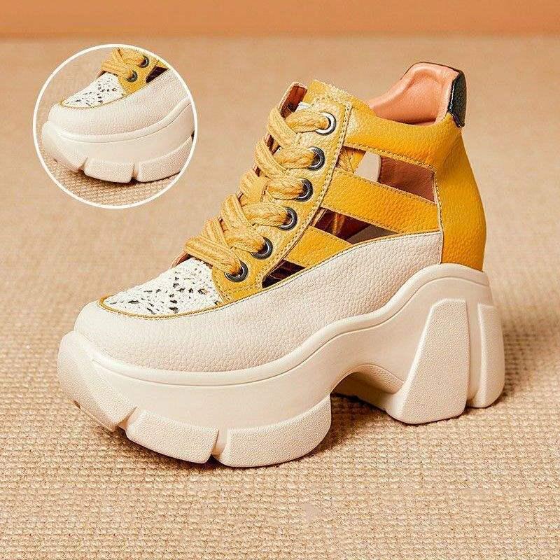 Женские летние босоножки-клинья 2025 года с открытым носком, увеличивающие рост, на толстой подошве и с ажурным дизайном 39
Женские летние босоножки-клинья 2025 года с открытым носком, увеличивающие рост, на толстой подошве и с ажурным дизайном 39