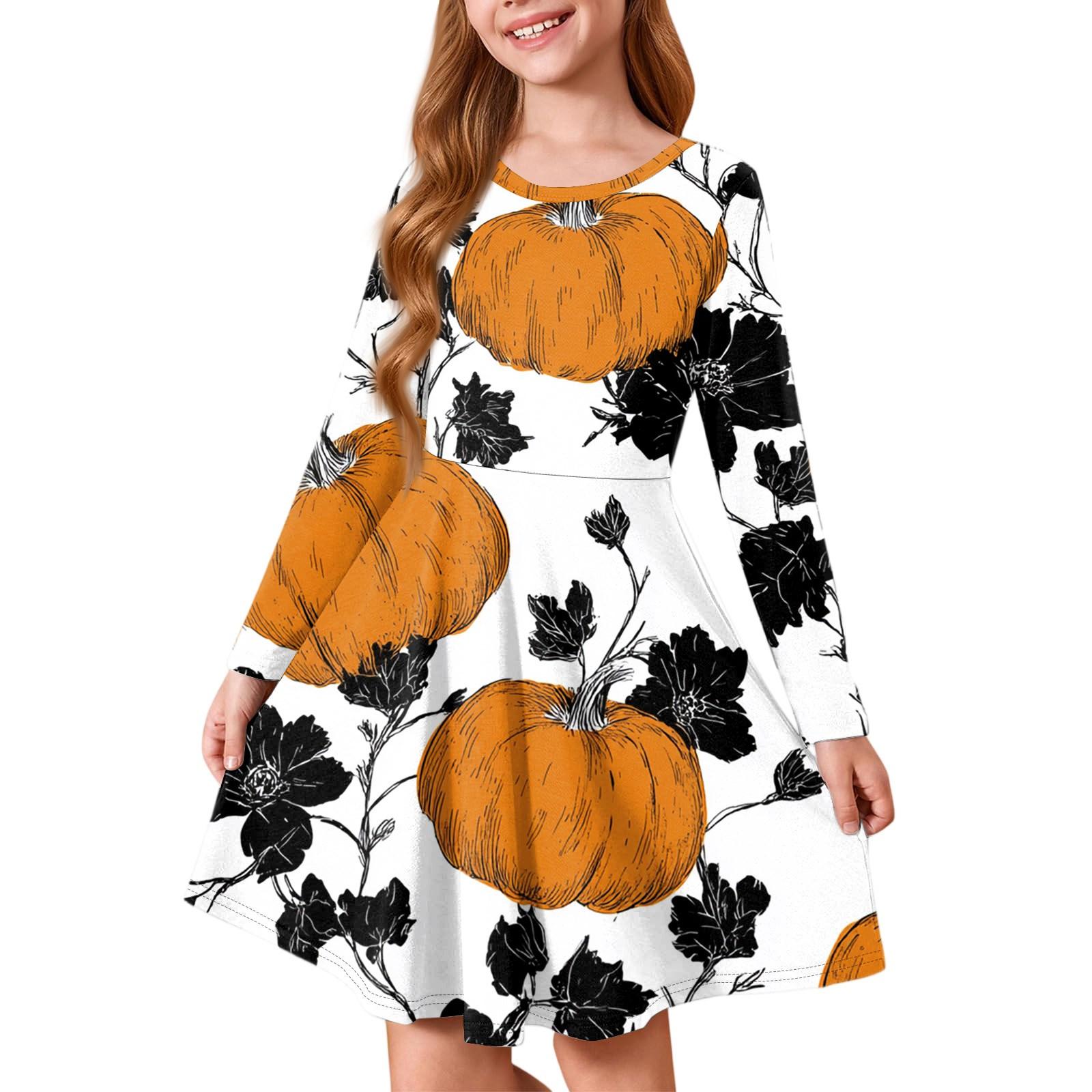 Girls Summer Princess Dress Halloween Day- Long Sleeve A-Line T-Shirt Dress 160 білий
Girls Summer Princess Dress Halloween Day- Long Sleeve A-Line T-Shirt Dress 160 білий