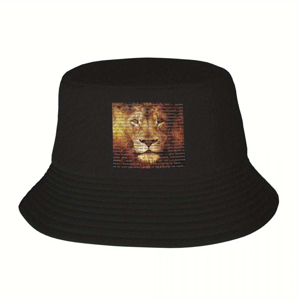 Custom The Names Of God Jesus Lion Bucket Hat WomenUnisex Fashion Summer Outdoor Sun Christian Catholic Fisherman Cap
Custom The Names Of God Jesus Lion Bucket Hat WomenUnisex Fashion Summer Outdoor Sun Christian Catholic Fisherman Cap