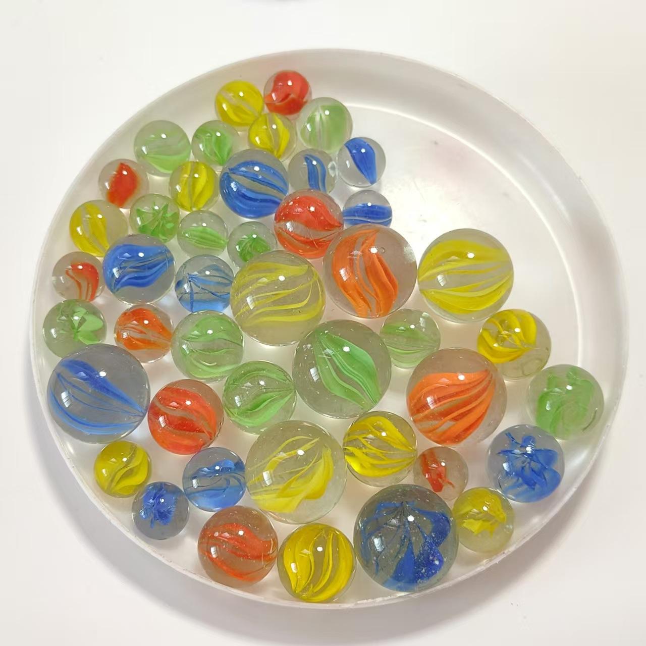 10/50Pcs 25/14Mm Colorful Glass Marbles - Marble Run Game Solitaire Toy Vase Filler Fish Tank Decor Home Fun Gift For Kids (As shown-3495)-
10/50Pcs 25/14Mm Colorful Glass Marbles - Marble Run Game Solitaire Toy Vase Filler Fish Tank Decor Home Fun Gift For Kids (As shown-3495)-