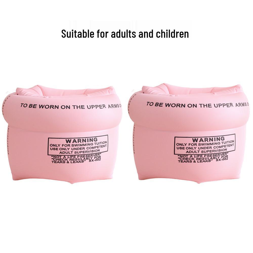 Pink Double Airbag Water Sleeves - Thickened Swimming Aids
Pink Double Airbag Water Sleeves - Thickened Swimming Aids