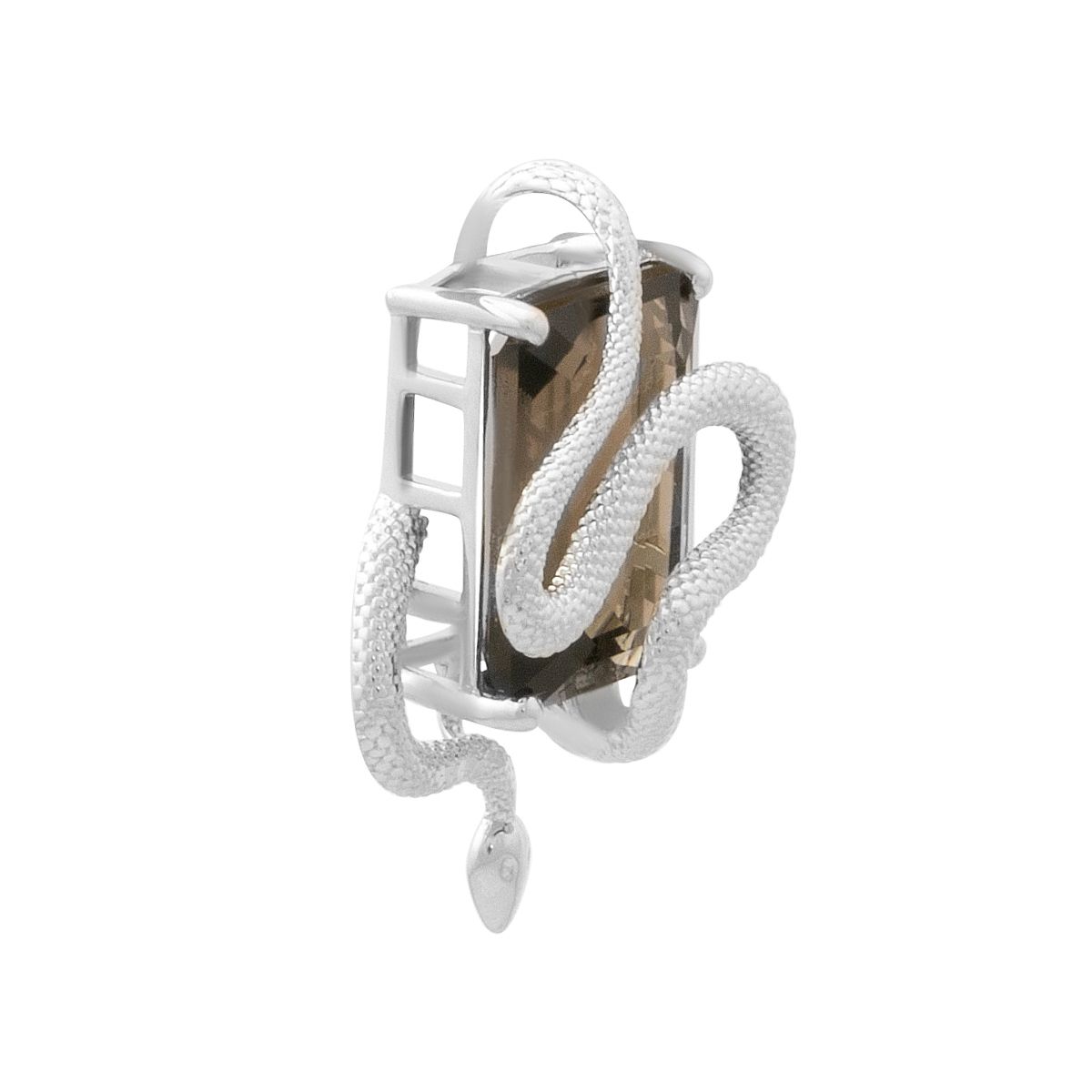 Серебряная подвеска с раухтопазом (дымчатым кварцем) 6.308ct (2177784) смокі топазу кольору
Серебряная подвеска с раухтопазом (дымчатым кварцем) 6.308ct (2177784) смокі топазу кольору