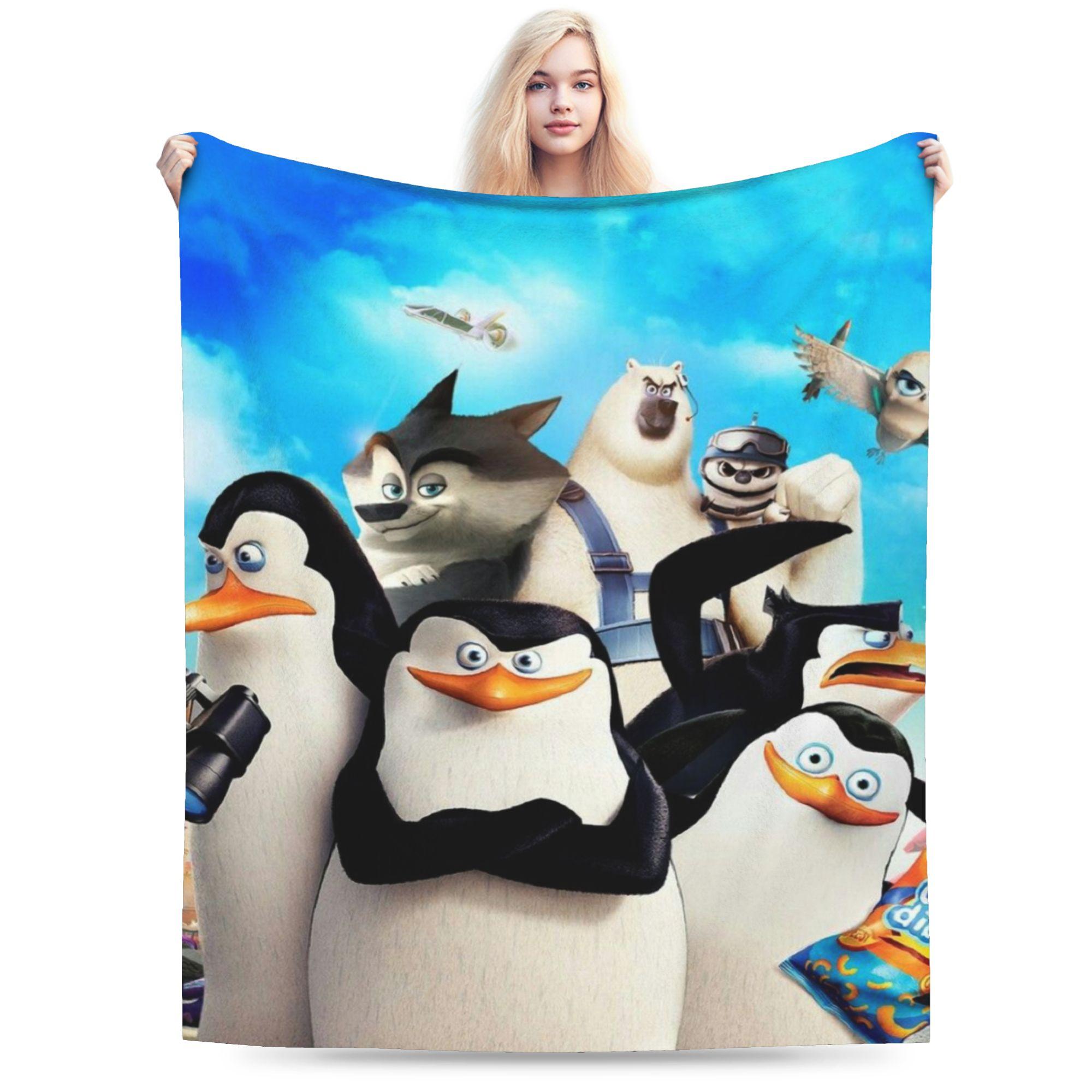 Penguins of Madagascar Merch Blankets Soft Fleece Throw Blanket Comfortable Bedspreads 75cmx90cm
Penguins of Madagascar Merch Blankets Soft Fleece Throw Blanket Comfortable Bedspreads 75cmx90cm