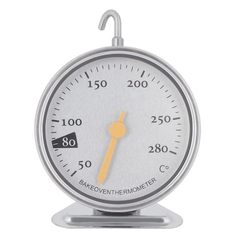 Stainless Steel Oven Thermometer 50℃ to 280℃ Large Dial Cooking Thermometer Professional Silver Baking Gauge BBQ/Roasting помаранчевий
Stainless Steel Oven Thermometer 50℃ to 280℃ Large Dial Cooking Thermometer Professional Silver Baking Gauge BBQ/Roasting помаранчевий