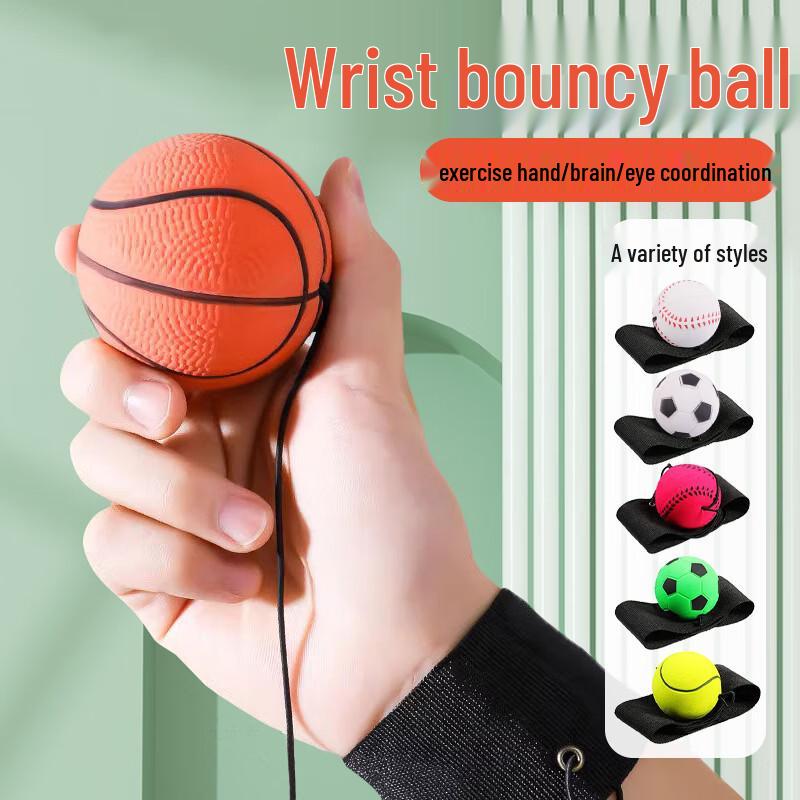 Moonstone Elastic Foam Rebound Ball with Wrist Rope for Children s Exercise and Reaction Training White Baseball
Moonstone Elastic Foam Rebound Ball with Wrist Rope for Children s Exercise and Reaction Training White Baseball